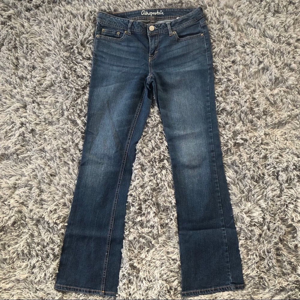 Aeropostale Chelsea Boot Lowrise Jeans 2 Short